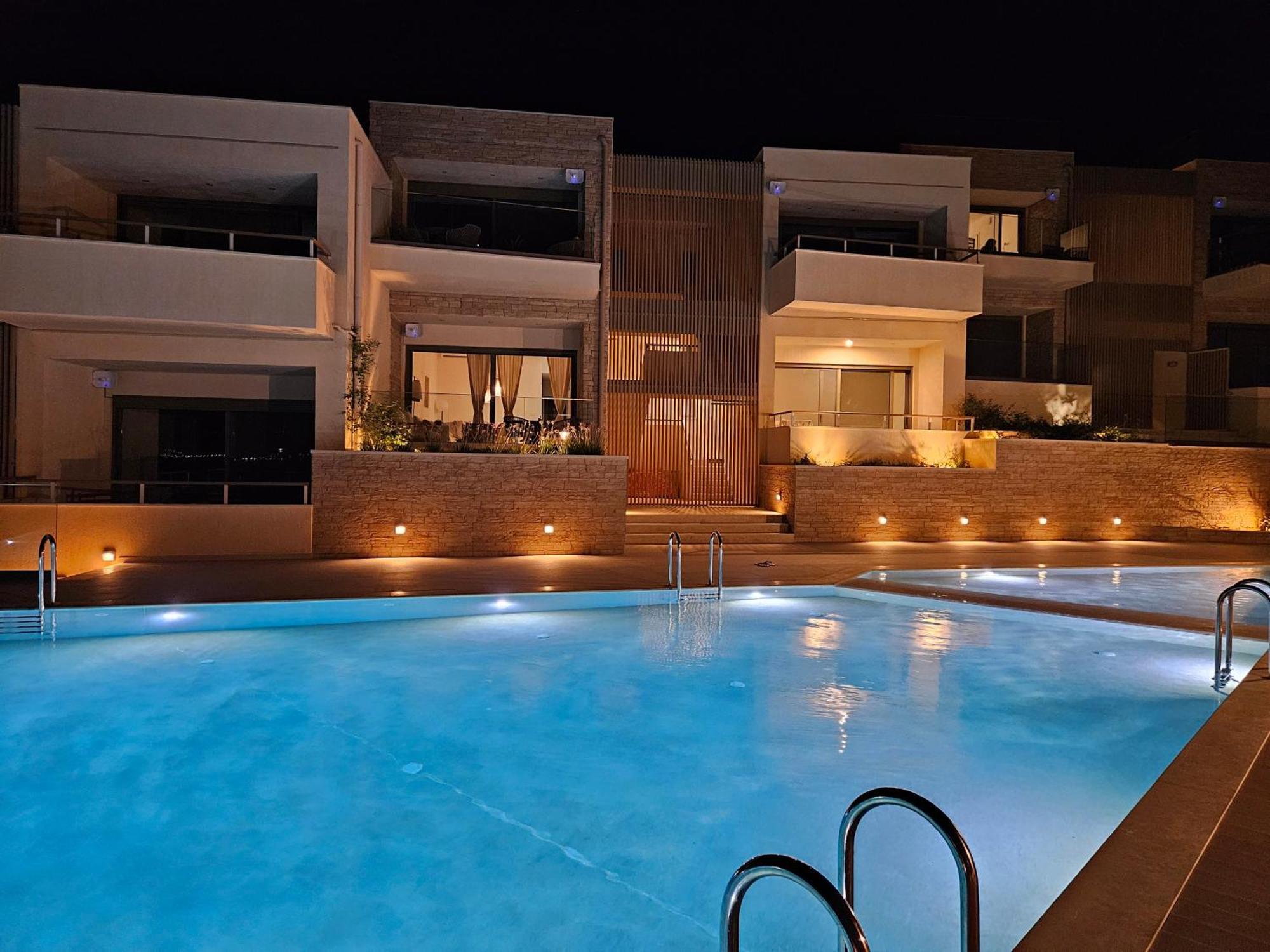 Panorama Seaview Village At Kalyves Ngoại thất bức ảnh